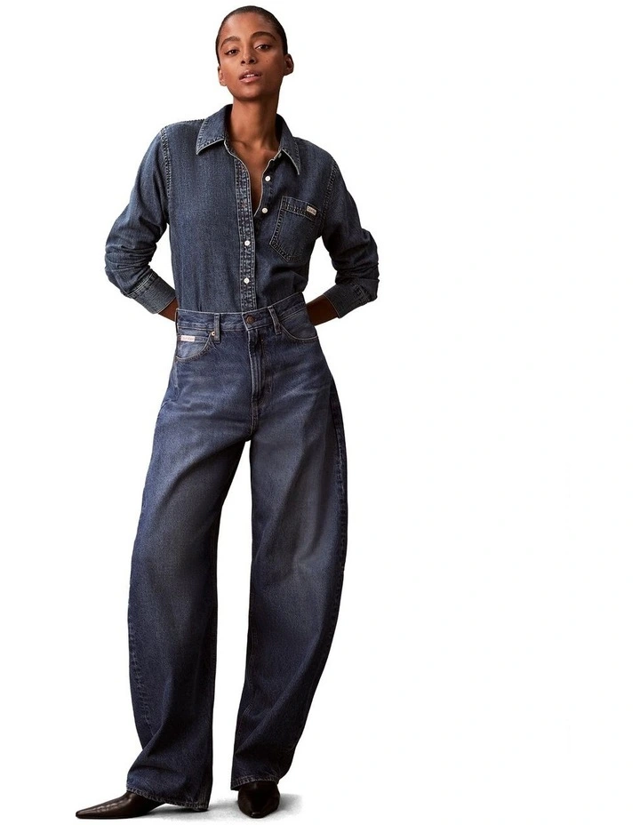 The Extreme Barrel Jean in Midnight Odyessey image 1