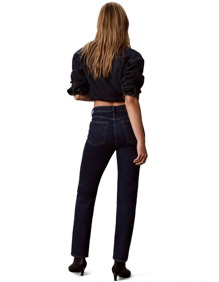 The Archive High Rise Slim Jeans in Blue image 2