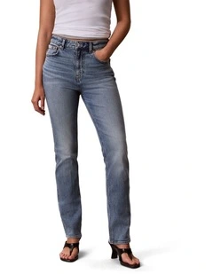 The Archive High Rise Slim Jean in Blue