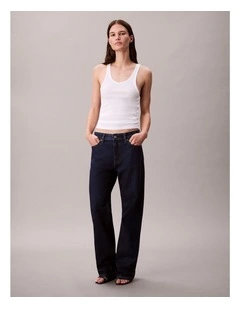 Signature 90's Straight Jeans in True Indigo
