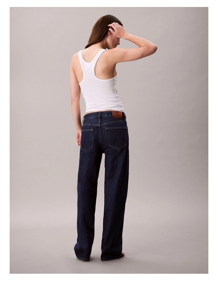 Signature 90's Straight Jeans in True Indigo image 2