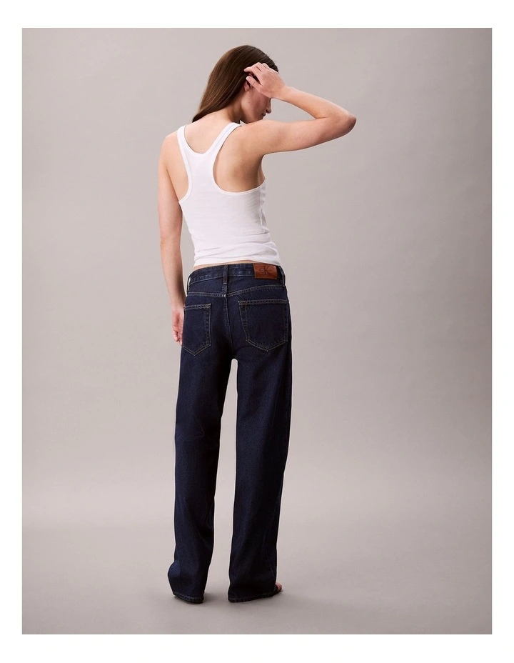 Signature 90's Straight Jeans in True Indigo image 2