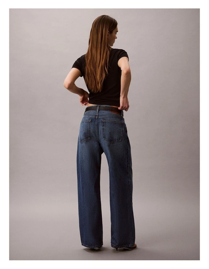 Wide Leg Jeans in Shore Road image 2
