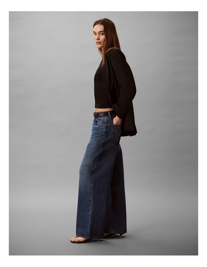 Wide Leg Jeans in Shore Road image 3