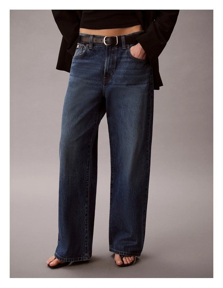 Wide Leg Jeans in Shore Road image 4
