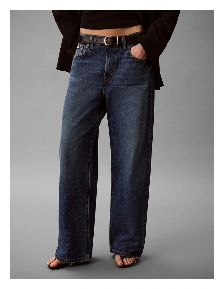 Wide Leg Jeans in Shore Road image 4