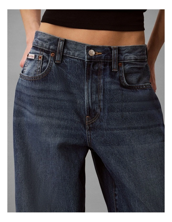 Wide Leg Jeans in Shore Road image 5