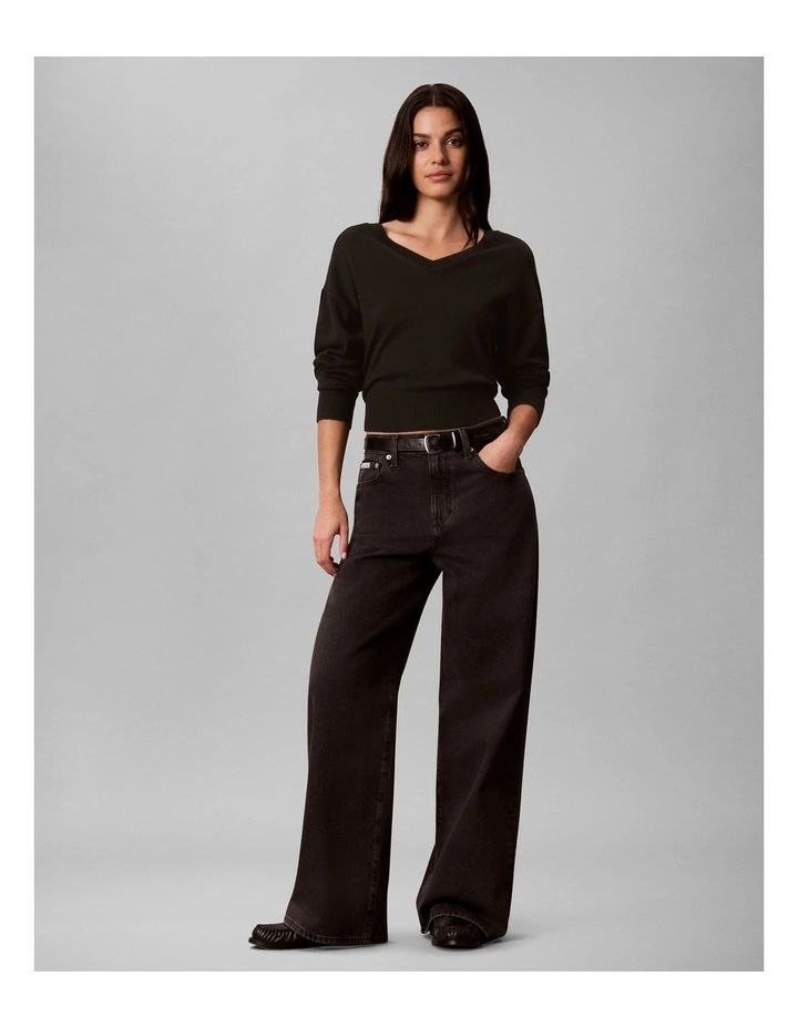 Wide Leg in Washed Night image 1