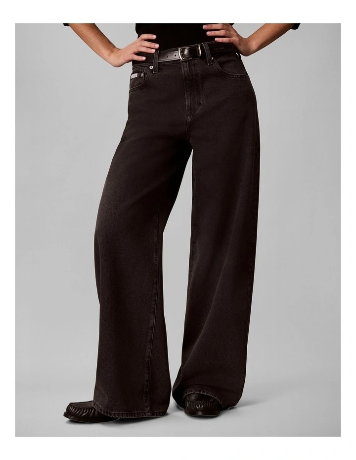 Wide Leg in Washed Night image 4