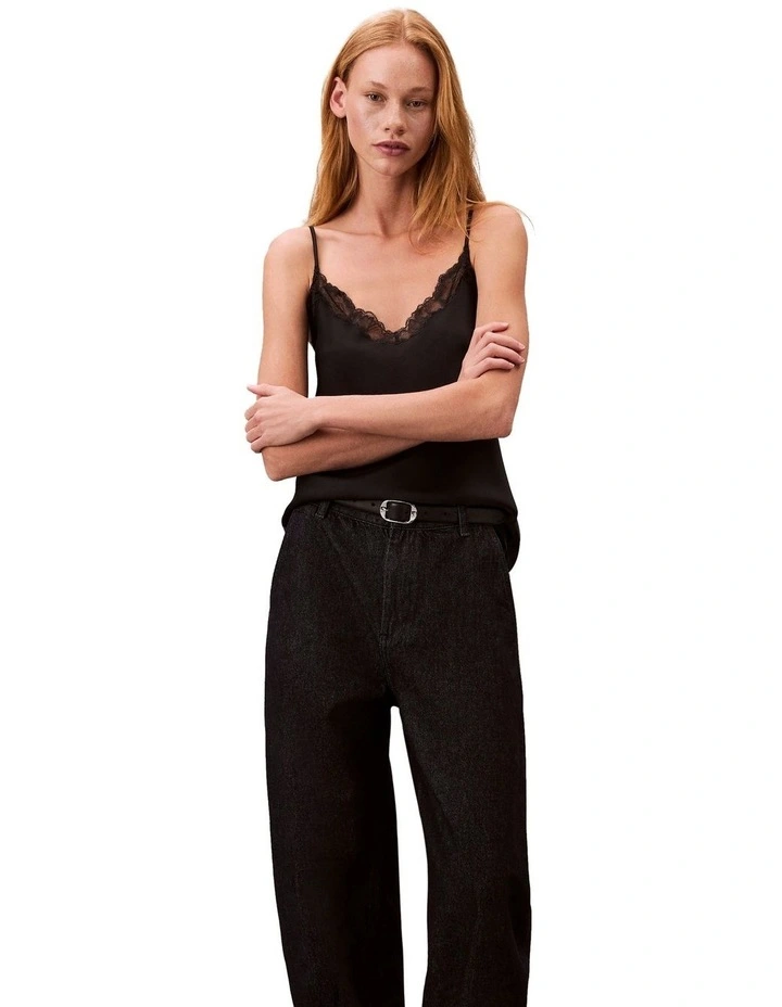 Trouser Barrel in Rinse Indigo image 5