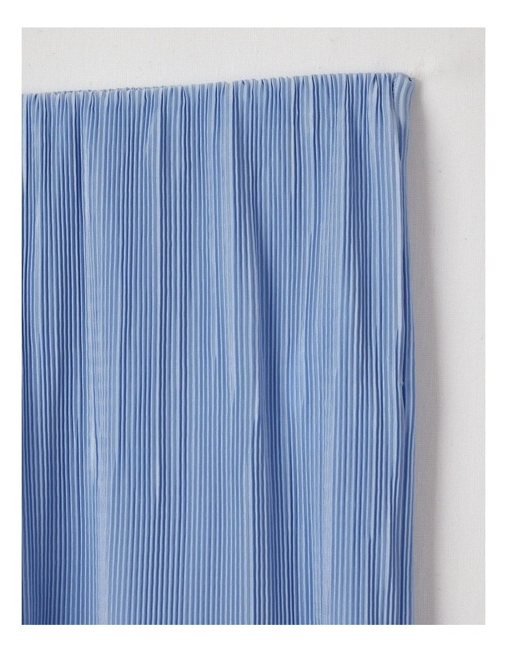 Plisse Pull On Pant in Moderate Blue image 2