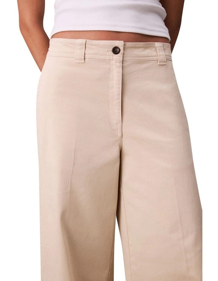Pfd Cotton Chino Pant in Beige image 3
