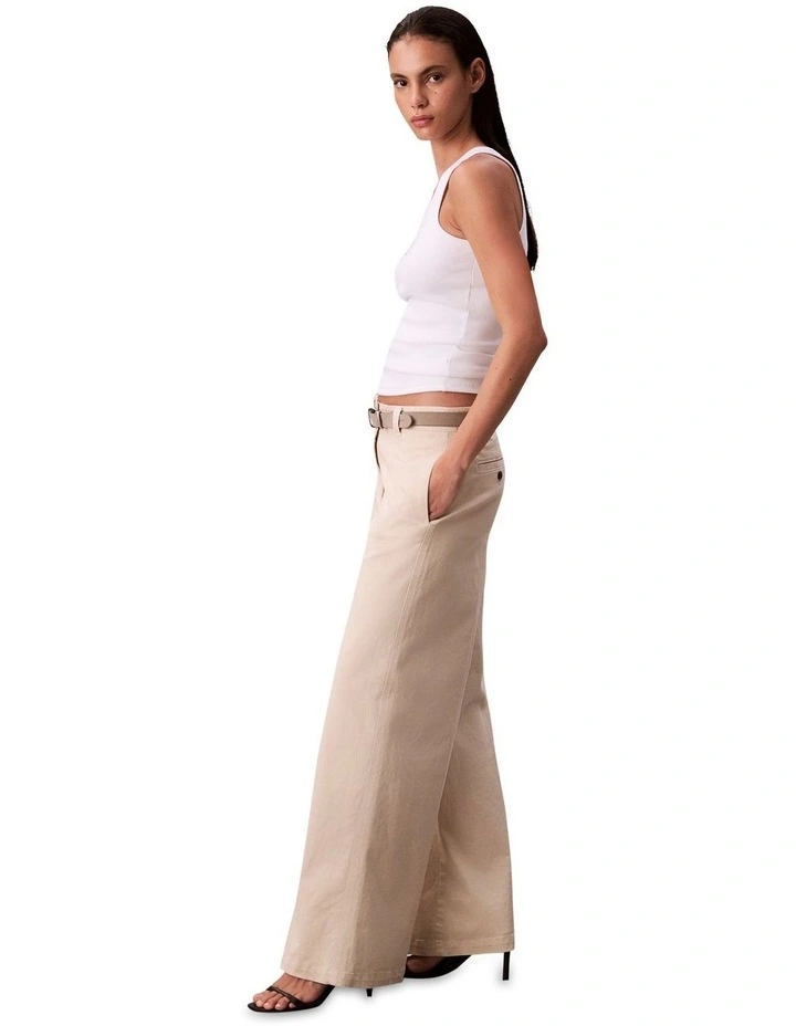 Pfd Cotton Chino Pant in Beige image 4