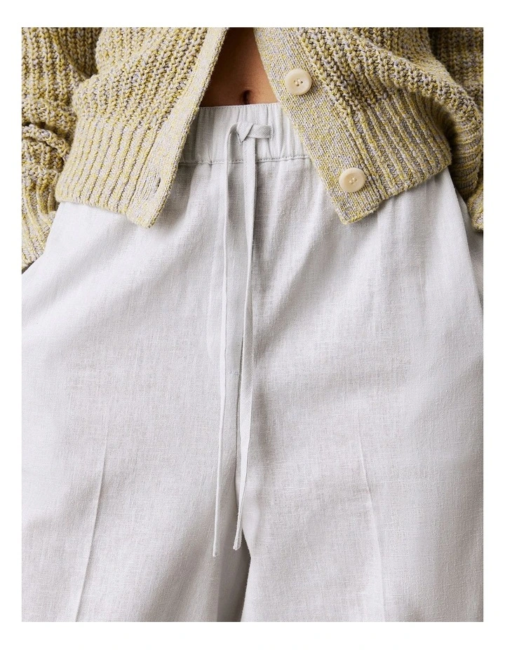 Linen Drawstring Pant in Plein Air image 4