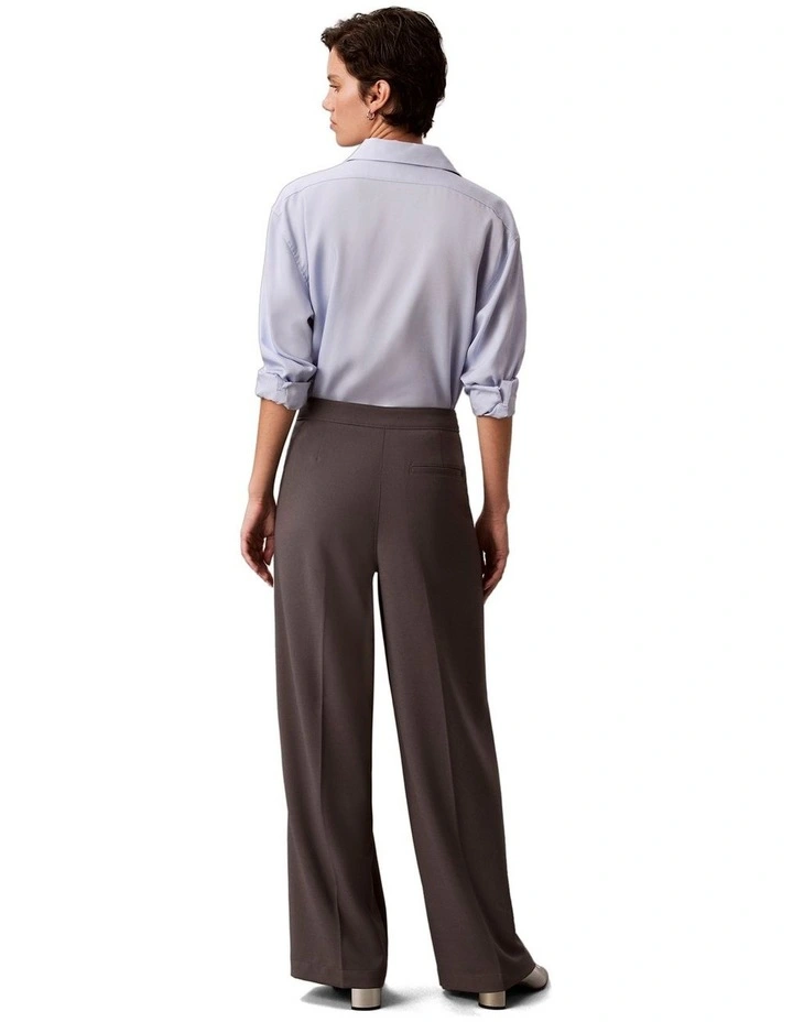 Stretch Suiting Track Pant in Grey image 2