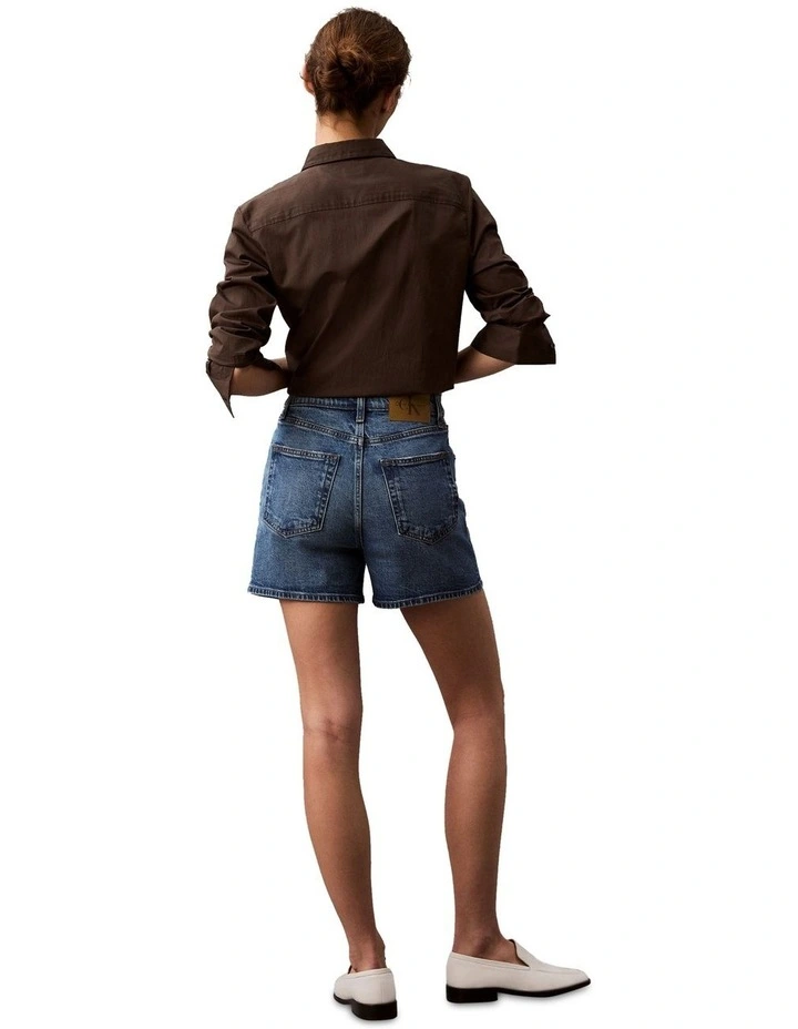 Hi Rise Midi Short in Greenport image 5