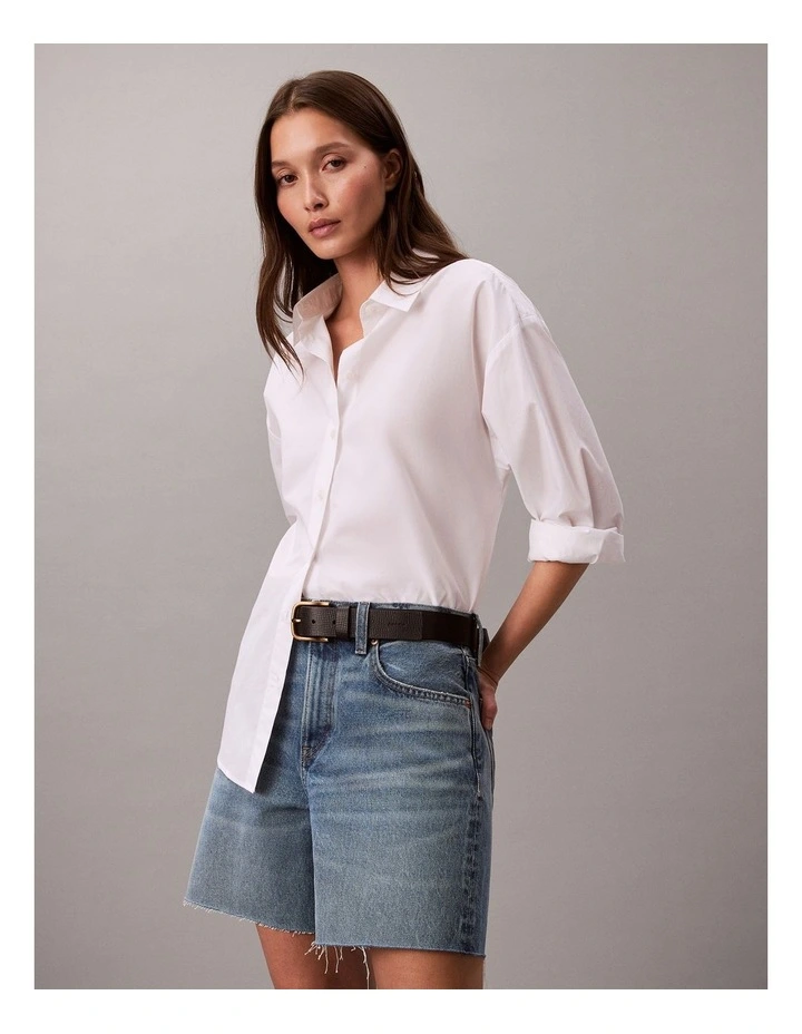 Signature 90's Fit 6in Denim Shorts in Blue Monaco image 3