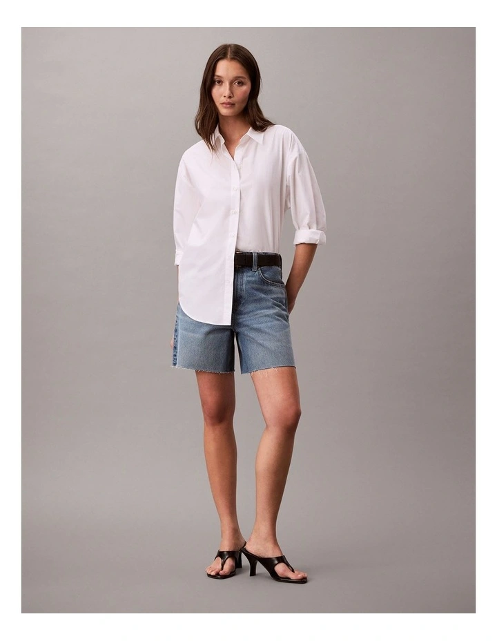 Signature 90's Fit 6in Denim Shorts in Blue Monaco image 6