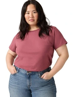 Perfect T-Shirt (Curve) in Crushed Berry