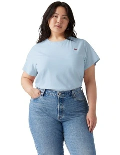 Perfect T-Shirt in Chambray Blue