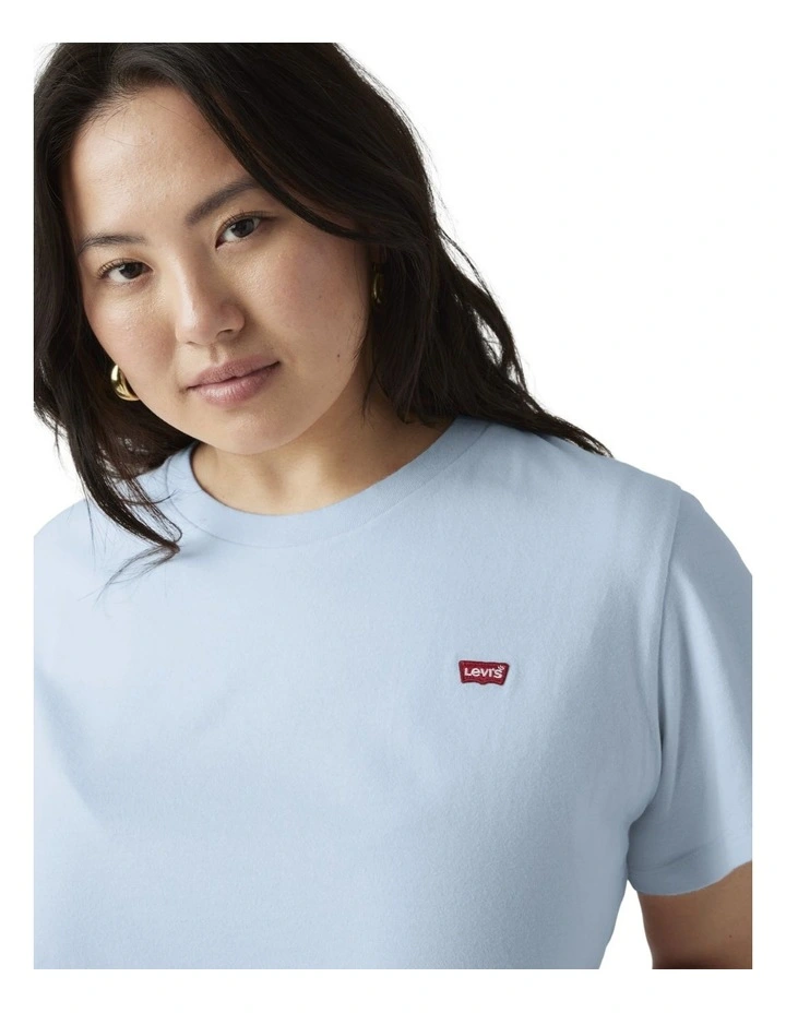 Perfect T-Shirt in Chambray Blue image 3