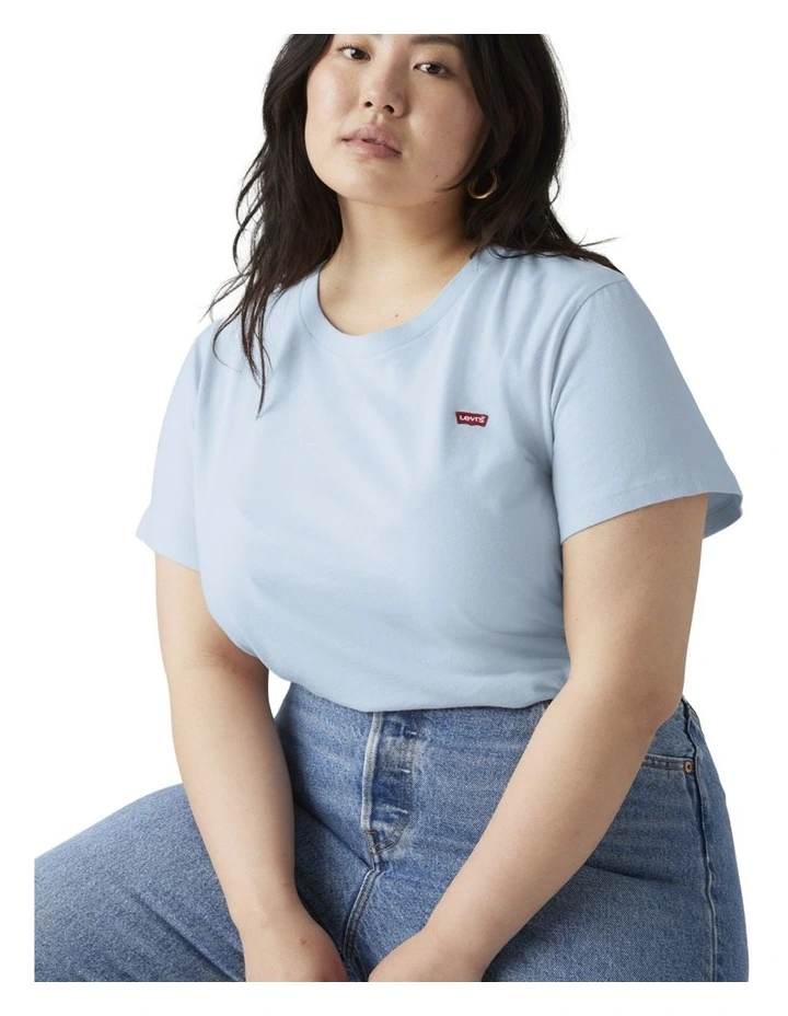 Perfect T-Shirt in Chambray Blue image 4