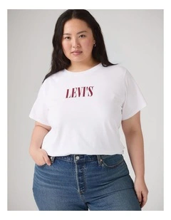 PL Perfect Tee in Serif Outline