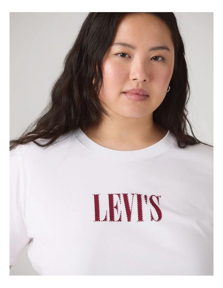 PL Perfect Tee in Serif Outline image 3