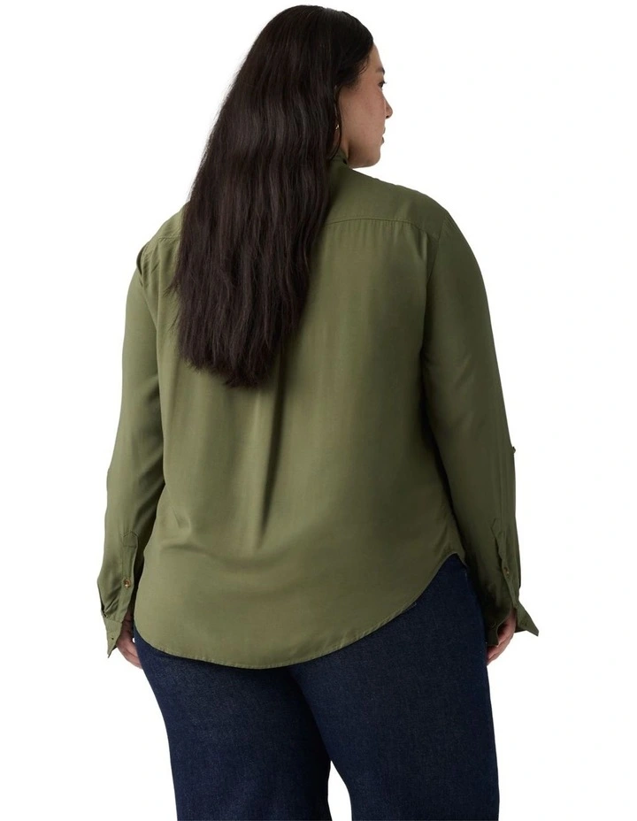 Darlene Shirt in Deep Depths image 2