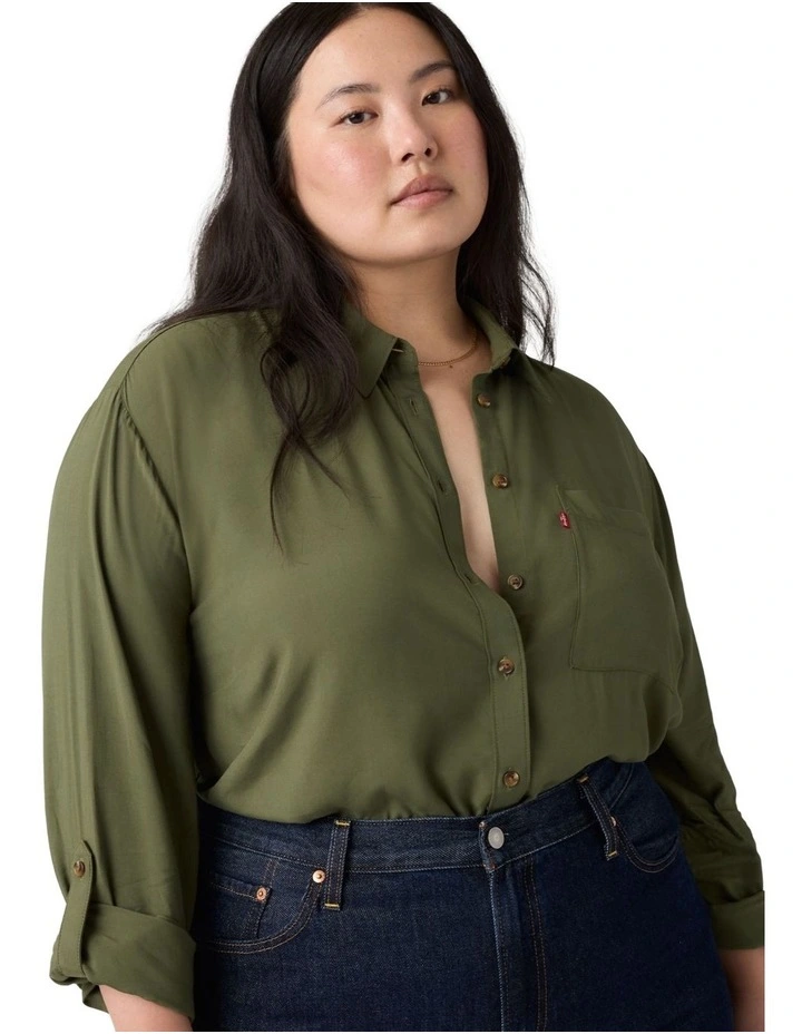 Darlene Shirt in Deep Depths image 3