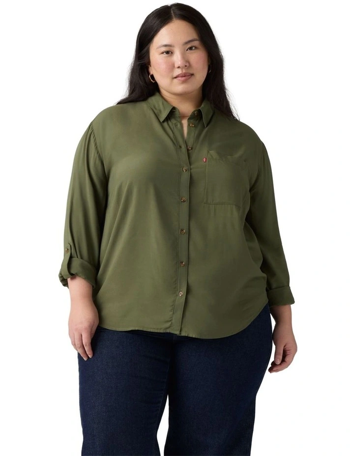 Darlene Shirt in Deep Depths image 4