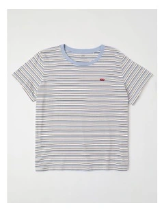 Perfect T-Shirt (Curve) in Chambray Blue