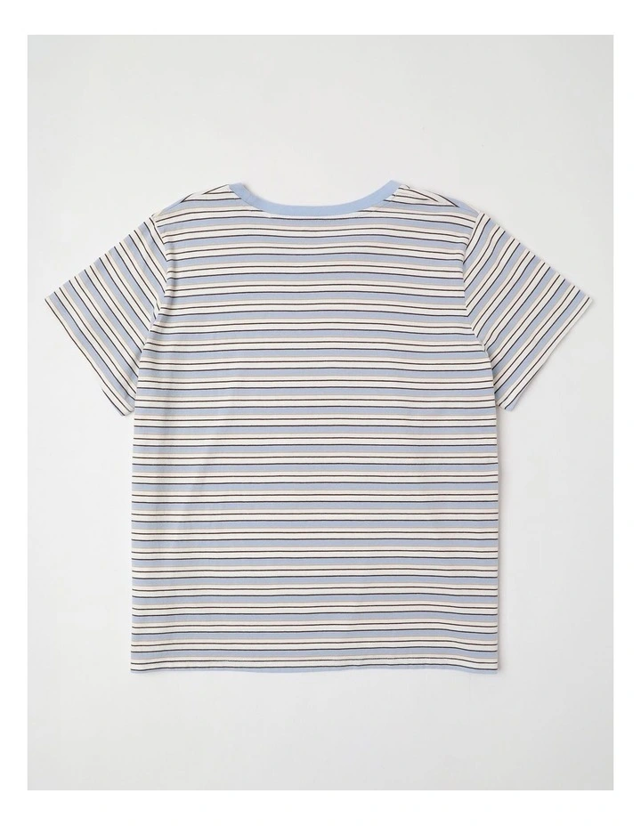 Perfect T-Shirt (Curve) in Chambray Blue image 2