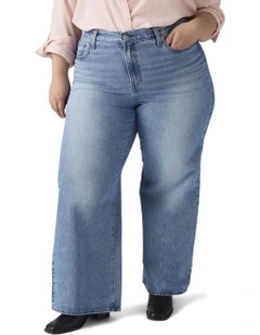 Ribcage Wide-Leg Jeans in Not The Same