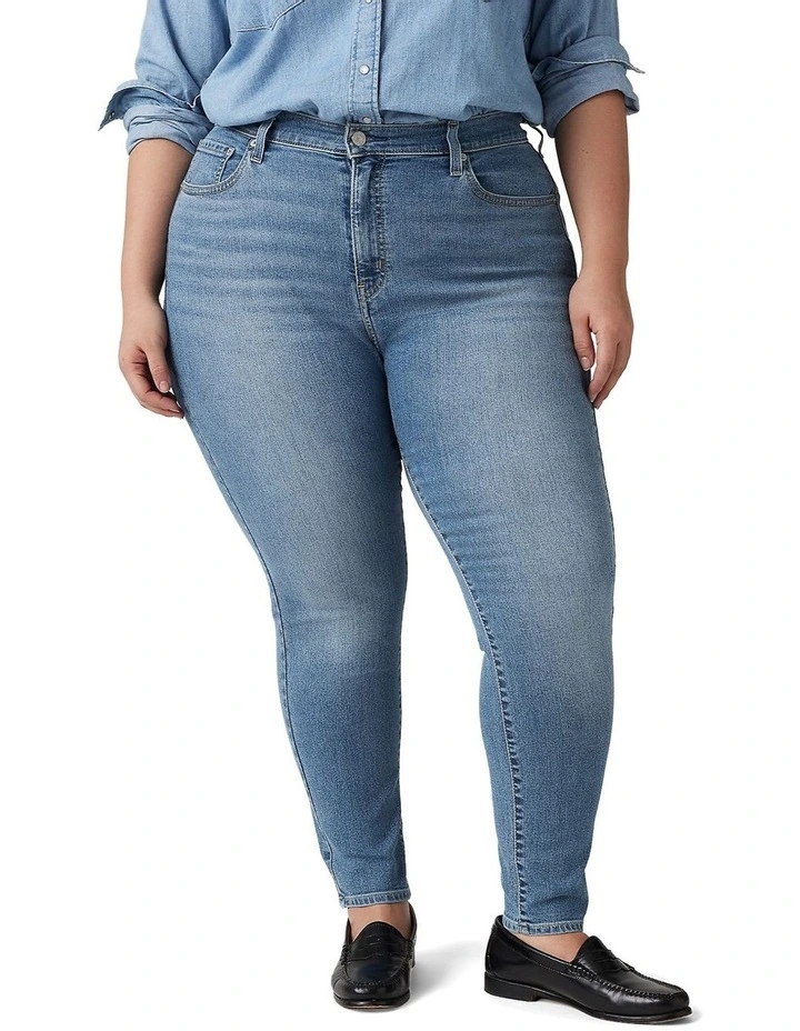 721 High-Rise Skinny Jeans in Eternal Indigo Mid image 1