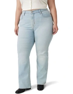 725 High-Rise Bootcut Jeans in Eternal Indigo