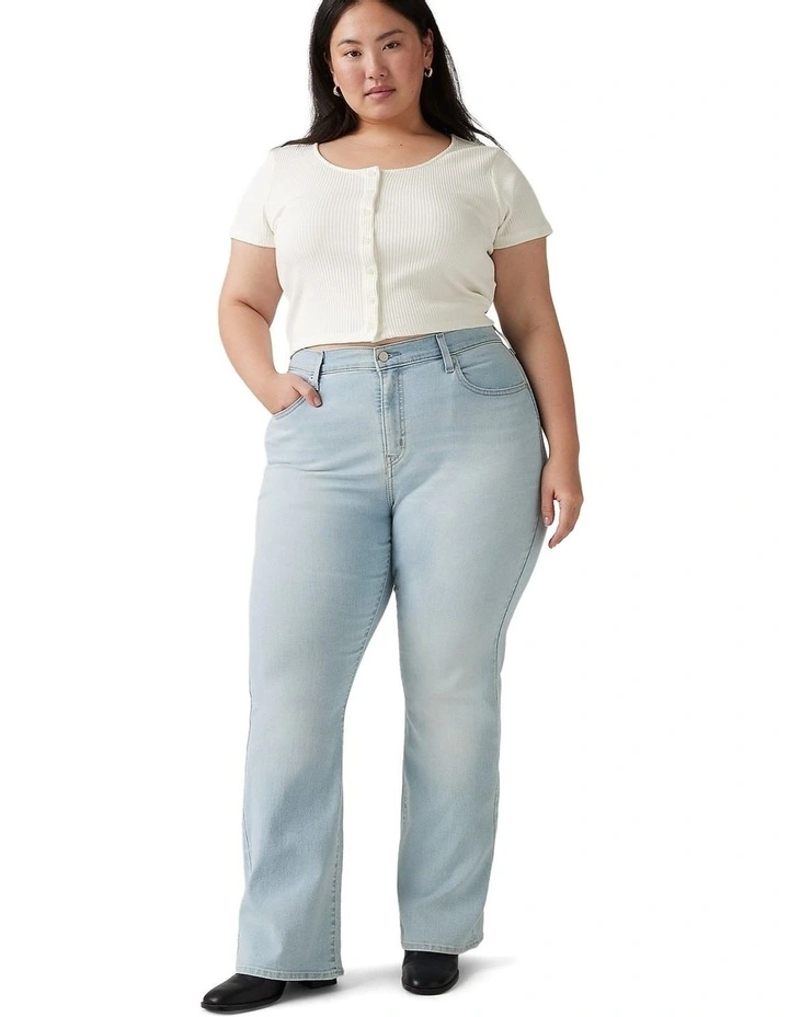 725 High-Rise Bootcut Jeans in Eternal Indigo image 5