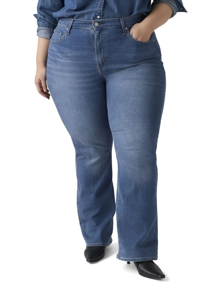 High-Rise Bootcut Jeans in Eternal Indigo Mid image 1