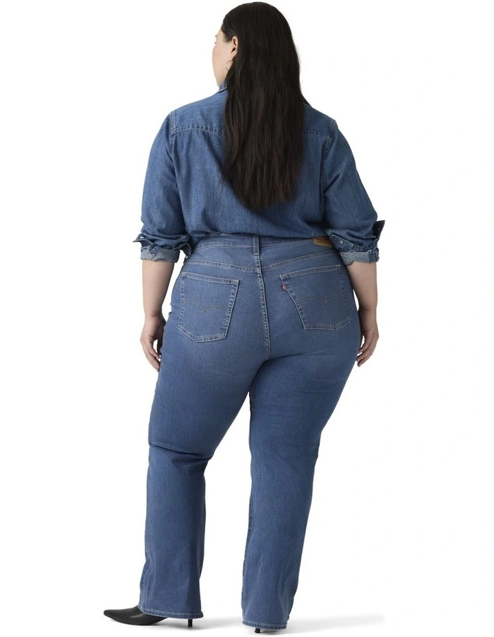 High-Rise Bootcut Jeans in Eternal Indigo Mid image 2