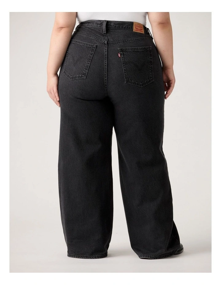 Plus Cinch Baggy Jeans in Capturing Moments image 2
