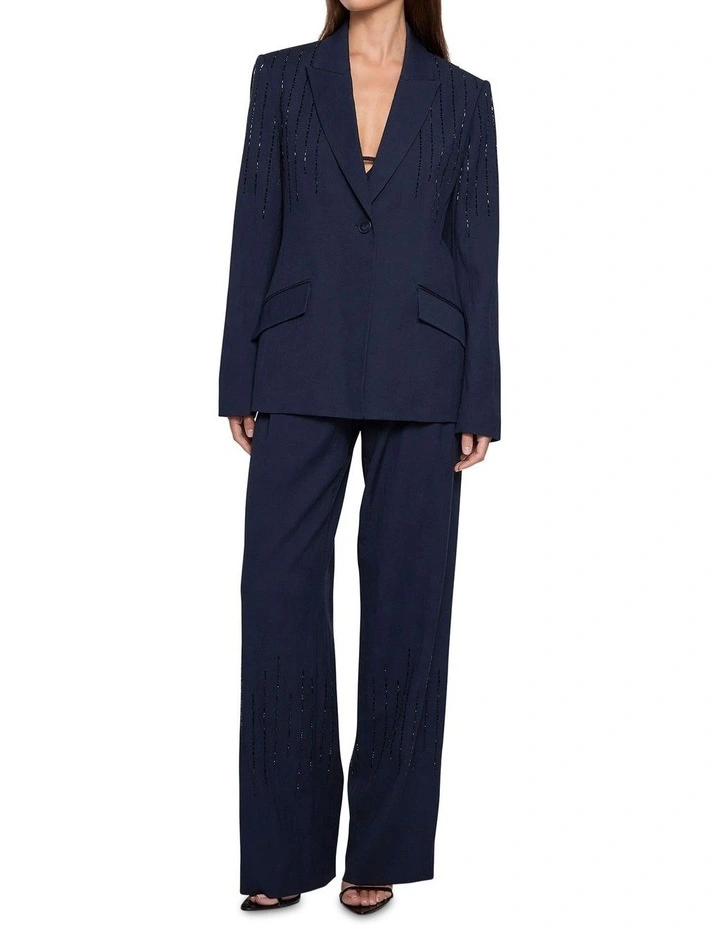 Argent Blazer in Navy image 2