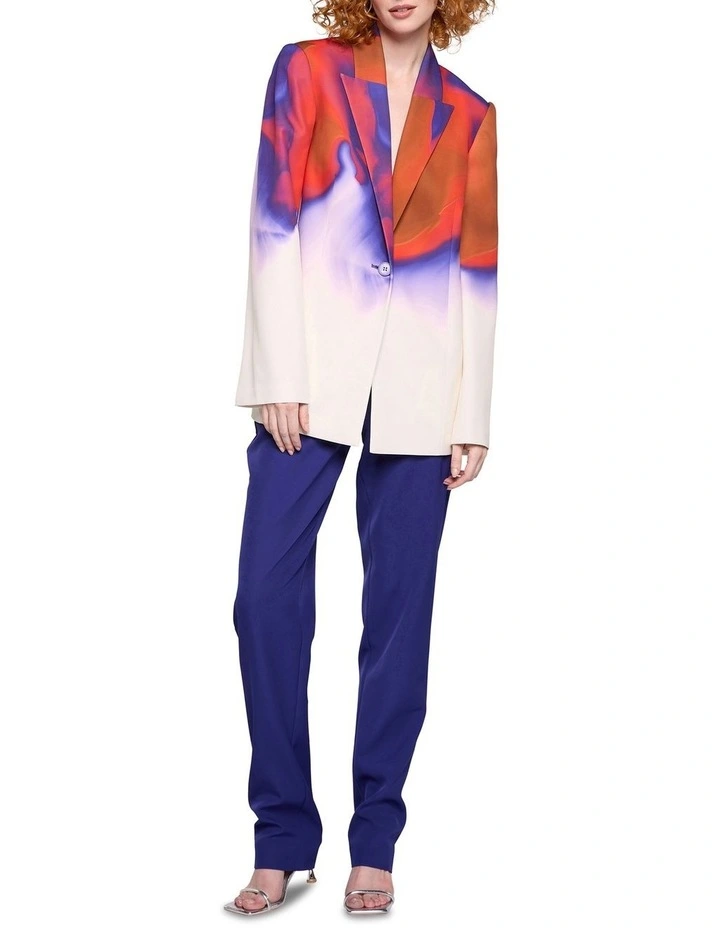 In Stereo Blazer in Print image 2