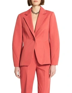 Novo Blazer in Red