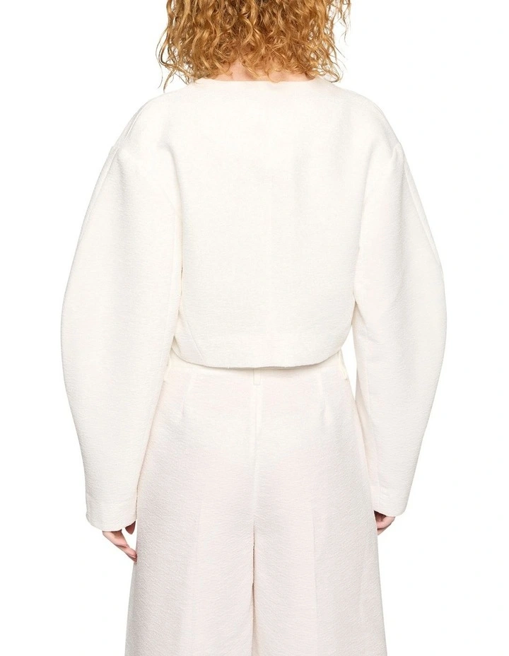 Cordelia Bolero in Ivory image 4