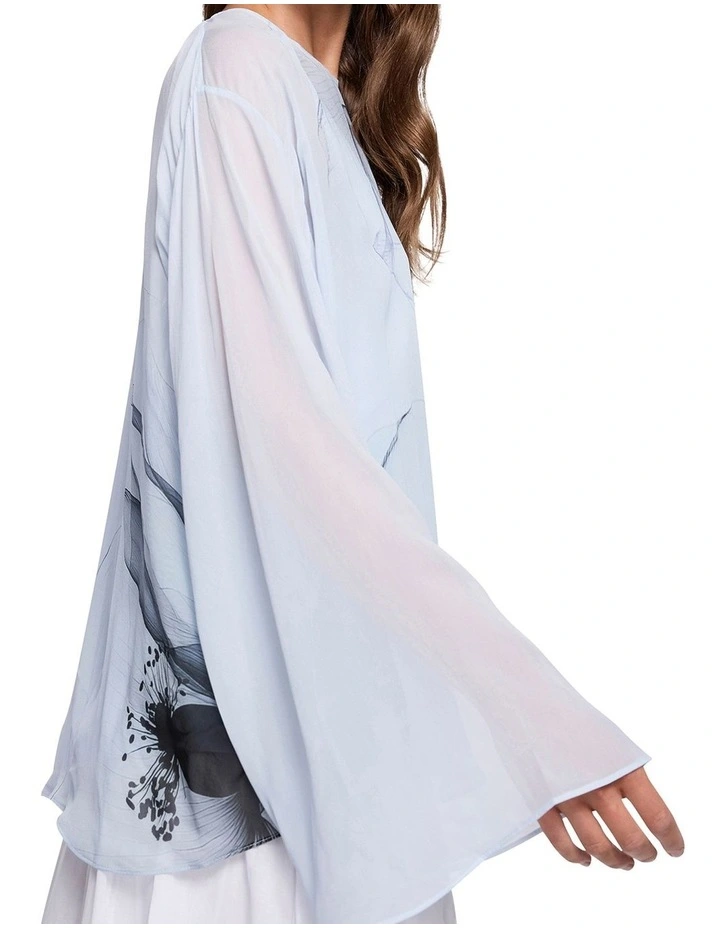 Blueprint Top in Print image 3