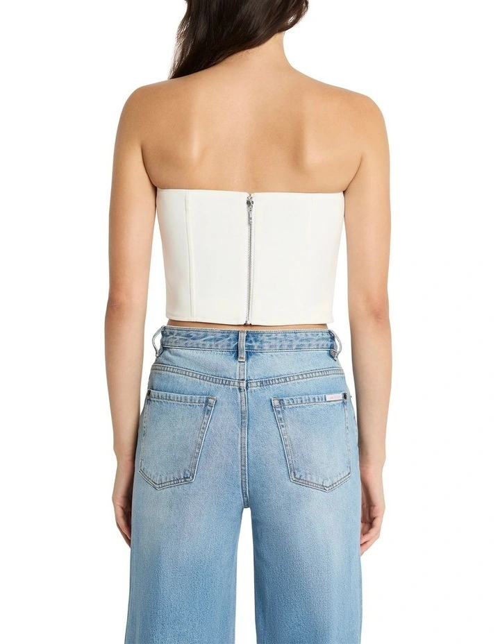 Secret Keeper Corset Top in Cream image 2