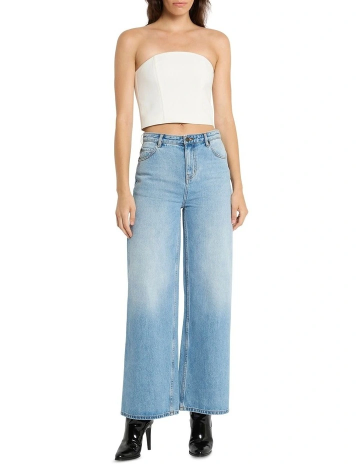 Secret Keeper Corset Top in Cream image 3