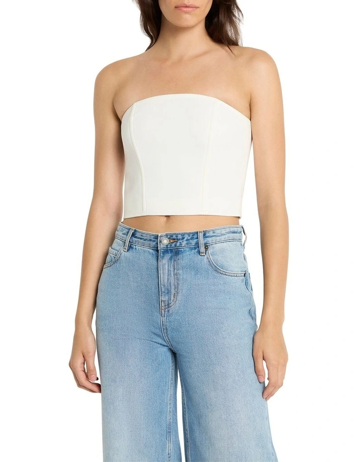 Secret Keeper Corset Top in Cream image 4