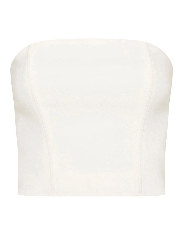 Secret Keeper Corset Top in Cream image 7