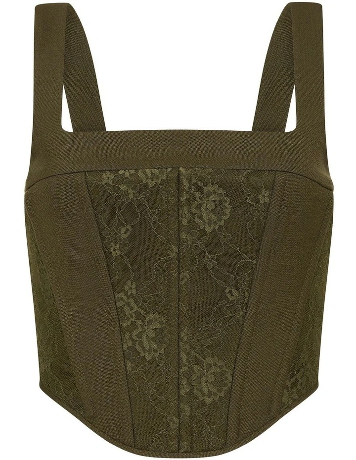 Mother Of Desire Bustier in Green image 6